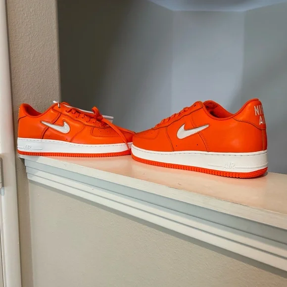 Nike Shoes Nike Air Force Low 4th Anniversary Edition Orange Jewel Fj1044800 Mens 12 Poshmark